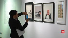 150 Karya Banksy Dipajang di Museum Roma