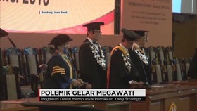 Megawati Mendapat Gelar Doktor Honoris Causa