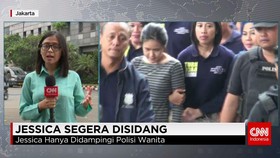 Jessica Kumala Wongso Sudah Berada di Kejati
