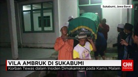 Pemakaman Korban Vila Ambruk