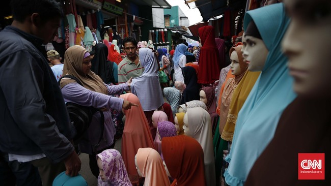 Warna Warni Tanah Abang Jelang Ramadhan