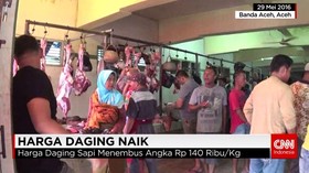 Harga Daging Naik Jelang Ramadan