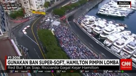 Hamilton Juara GP Monako, Rio Finis ke-15
