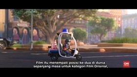 'Zootopia' Film ke-dua Paling Orisinal Sepanjang Masa
