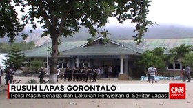 Polisi Mengamankan Napi Pemicu Kerusuhan di Lapas Gorontalo
