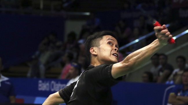 Kekalahan dari Chen Long pada babak semifinal French Open 2019 tetap disyukuri Anthony Ginting lantaran masih bisa menyelesaikan pertandingan tanpa cedera.