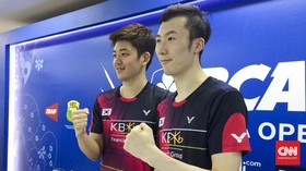 Lee Yong Dae/Yoo Yeon Song Puas Menang Atas Ganda Indonesia