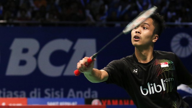 Anthony Ginting sebenarnya punya peluang emas membalas dendam pada Jan O Jorgensen. Namun ia tak bisa tampil tenang di momen-momen kritis.