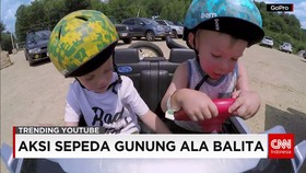 Aksi Sepeda Gunung Ala Balita Jadi Trending Youtube