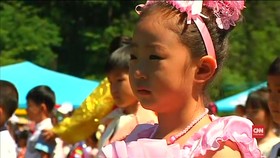 Meriahnya Perayaan Hari Anak Internasional di Korea Utara