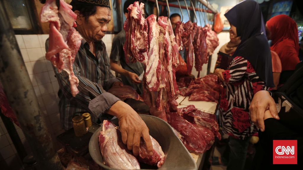 Harga Daging Sapi Diketok Rp55 Ribu, Pedagang Jabodetabek Akhiri Mogok
