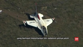 Obama Berterima Kasih kepada Pilot Pesawat Jet yang Jatuh