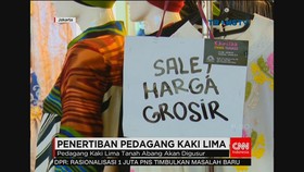 Lapak Liar Di Tanah Abang Akan Ditertibkan