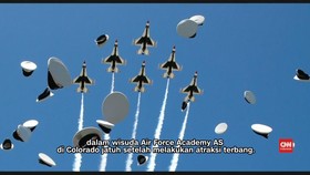 Jet Tempur AS Jatuh Saat Acara Wisuda