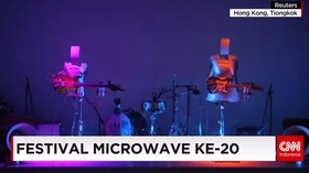 Pertunjukan Band Robot Tiongkok