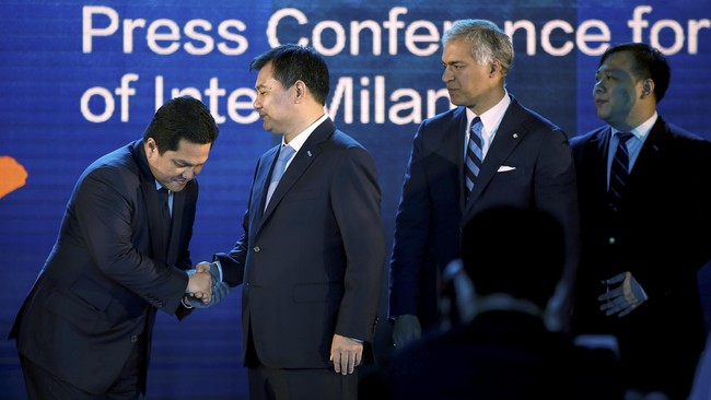 Erick Thohir menegaskan bahwa kehadiran Grup Suning akan membantu mereka membangun basis penggemar yang lebih kokoh lagi di China.
