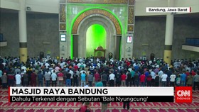 Keindahan Masjid Raya Bandung