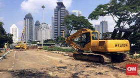 Jalur Cepat Sudirman-Cawang Ditutup Hingga 2017