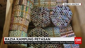 Polres Sukabumi Razia Rumah Produksi Petasan