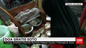 Menu Buka Puasa Kenyang Dibayar Pakai Doa