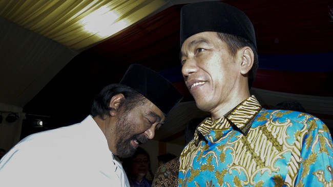 NasDem mengusung Anies Baswedan sebagai bakal capres di Pemilu 2024. Hal ini yang ditengarai jadi pemicu komunikasi Surya Paloh dengan Jokowi renggang.