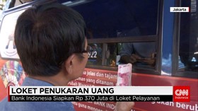 Penukaran Uang Receh di Monas