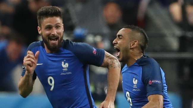 Perancis jadi tuan rumah pertama dalam 16 tahun terakhir yang sukses memenangi laga pembuka Piala Eropa usai menang 2-1 atas Rumania.