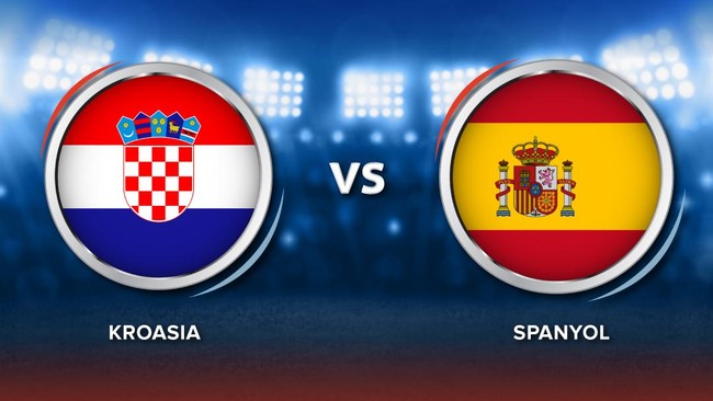 Spanyol dan Kroasia akan memperebutkan posisi sebagai juara Grup D di Stade de Bordeaux. Baca live report jalannya pertandingan di sini.