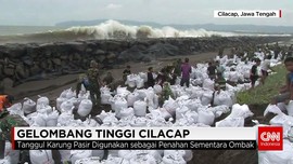 Perbaikan Tanggul Penahan Ombak