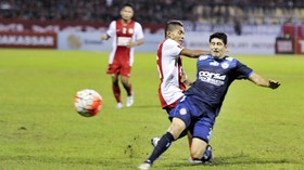 Arema Bungkam 10 Pemain Bhayangkara FC
