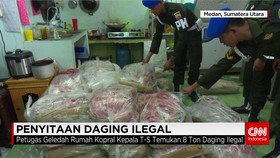 Penyitaan Daging Ilegal di Rumah Anggota TNI