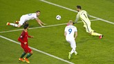 Tim Debutan Gagalkan Kemenangan Portugal Tim debutan di Piala Eropa 2016, Islandia, sukses menahan imbang Portugal yang diperkuat Cristiano Ronaldo. Berikut ini foto-foto terbaik pertandingan.