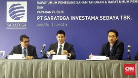 Raup Dividen Rp622 Miliar, Saratoga Cetak Rekor