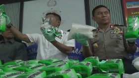 Penyitaan 1 Ton Ganja dan 41 Kg Sabu