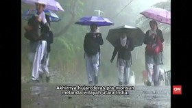 Monsun Tiba, India Berharap Terbebas Dari Kekeringan