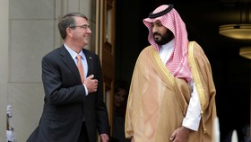 Bertemu Menhan AS, Wakil Putra Mahkota Saudi Bahas Isu Iran