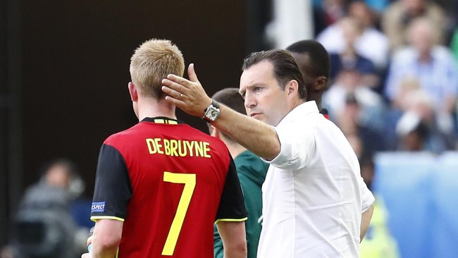 Belgia akhirnya meraih kemenangan di Piala Eropa 2016, salah satunya berkat keputusan  Marc Wilmots menempatkan De Bruyne sebagai play-maker.