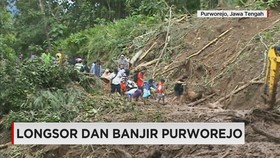 Longsor Dan Banjir  Di Purworejo