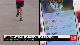Olahraga dengan Gelang Pintar Runtastic Orbit
