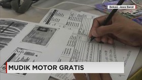 Mudik Gratis Pengendara Motor