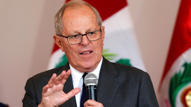 Presiden terpilih Peru dengan nada berkelakar mengatakan bahwa ia akan memutuskan hubungan dengan AS jika Donald Trump terpilih sebagai presiden.