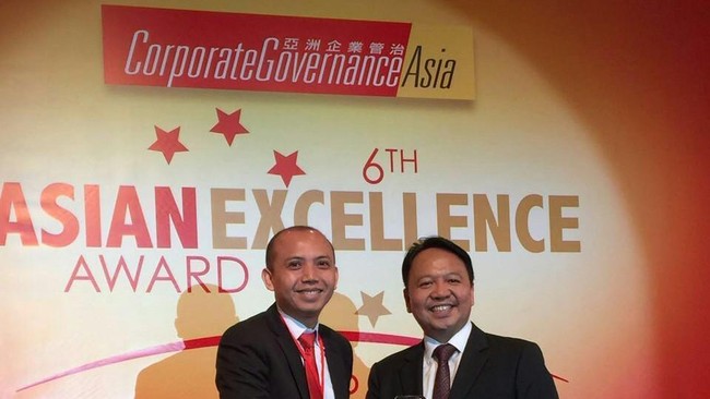 PT Telkom Indonesia (Persero) Tbk (Telkom) berhasil menyabet tiga penghargaan pada ajang "6th Asian Excellence Award 2016"