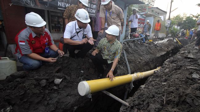 PGN Selesai Bangun 10 Ribu Jaringan Gas Ibu Kota Baru di 2020