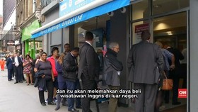 Referendum Brexit, Warga Inggris Ramai-ramai Tukarkan Uang