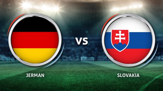 Jerman lebih berpengalaman dalam turnamen besar namun Slovakia punya modal kemenangan di laga terakhir lawan Jerman.