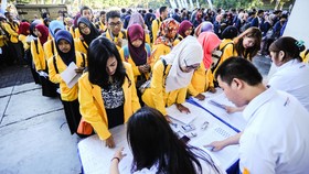 Ribuan Mahasiswa Ikuti Seleksi Beasiswa Djarum