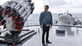 Jokowi Teken Perpres Natuna, Atur Strategi Pertahanan Jaga Kedaulatan