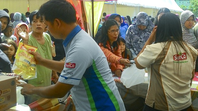Musim Mas berencana menggelar pasar murah di delapan daerah di Indonesia, yaitu Jakarta, Bekasi, Sidoarjo, Bitung, Medan, Dumai, Padang, dan Palembang.