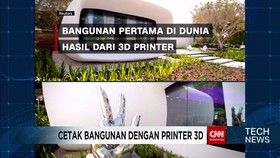 Bangunan Kantor Hasil Cetak Printer 3D