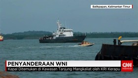 Kapal TB Charles Tiba Di Balikpapan